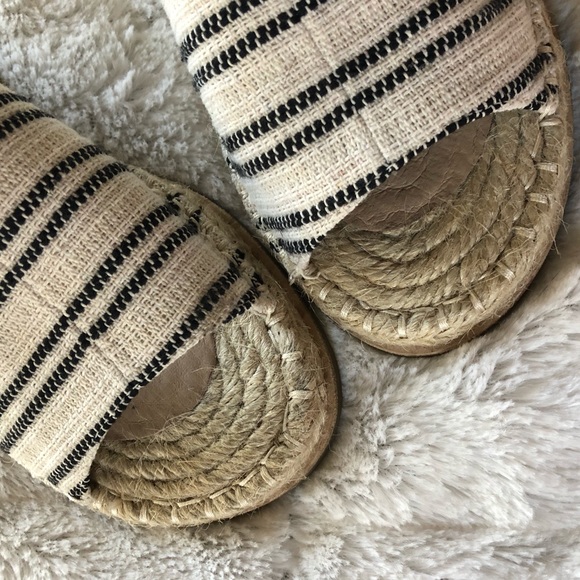 Eileen Fisher Milly Canvas Espadrille Sandals - Picture 5 of 7